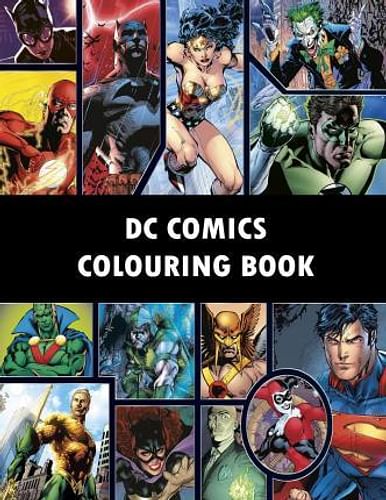 DC Comics - omalovánky